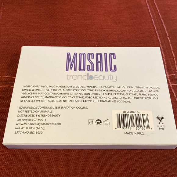 🆕TRENDBEAUTY- Mosaic Eye Shadow Palette 🎨 - Picture 5 of 5